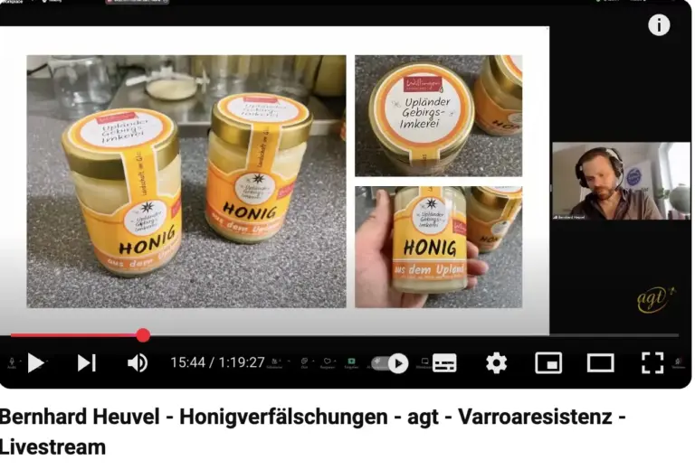 Honigfälschung-Bernhard Heuvel im Interview